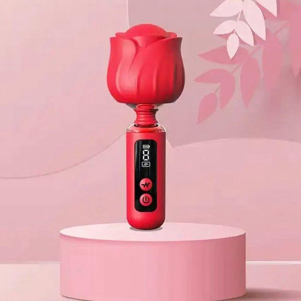 Wibrator Rose Magic – fala ciśnienia, 9 trybów — zdjęcie 2
