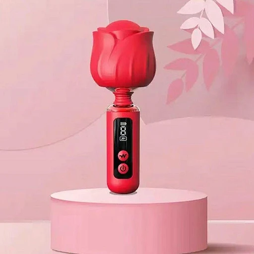 Wibrator Rose Magic – fala ciśnienia, 9 trybów — zdjęcie 2