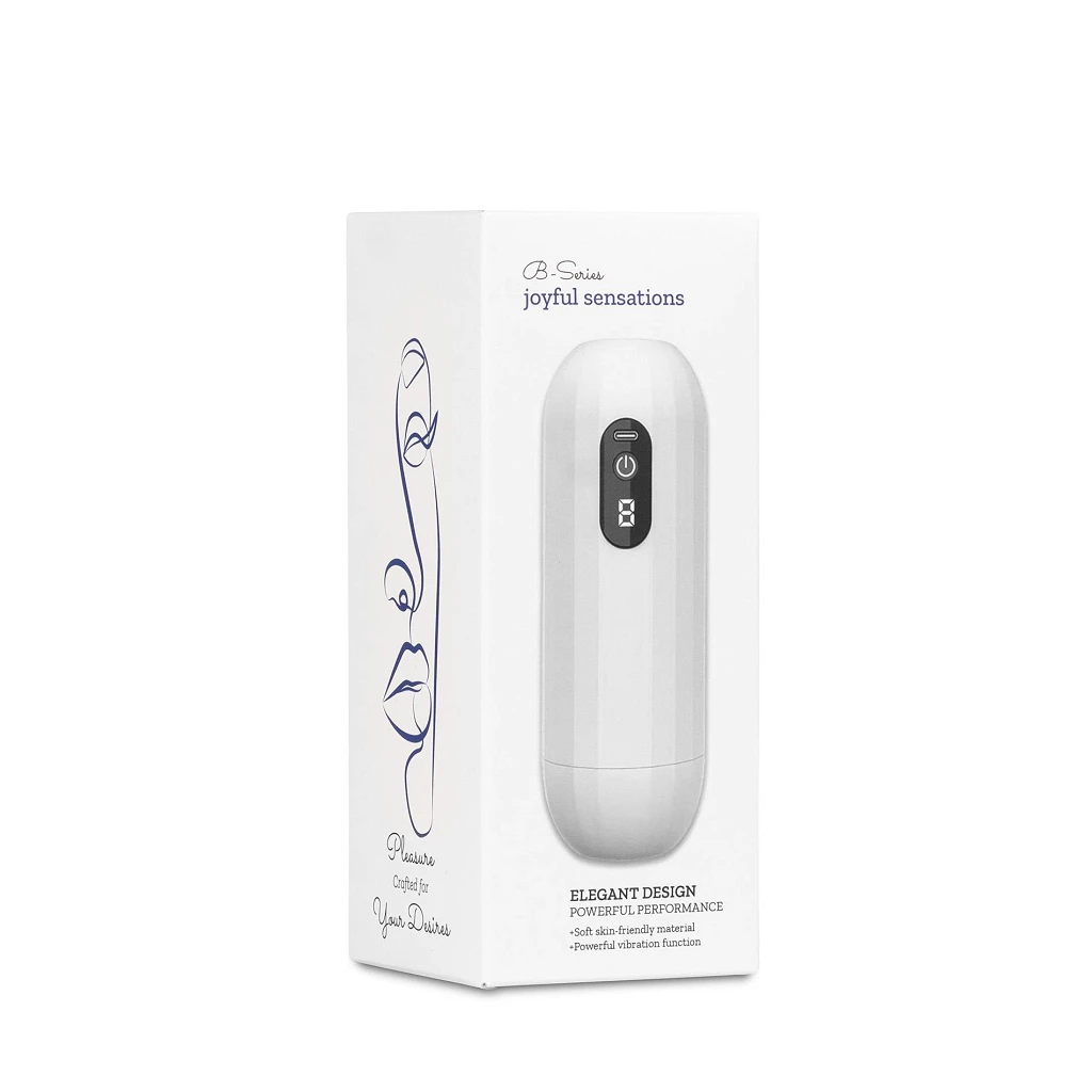 Masturbator Pulse Grip – wibracje, IPX7, ładowanie USB
