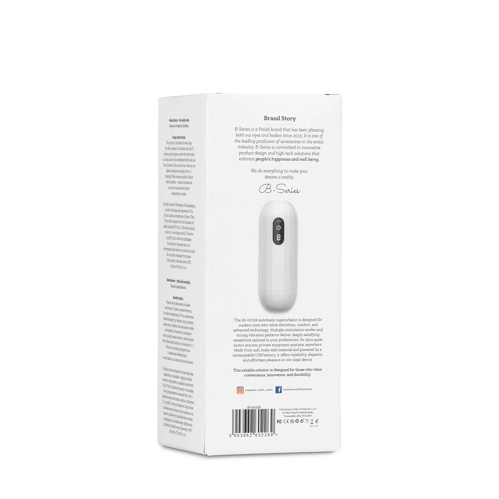 Masturbator Pulse Grip – wibracje, IPX7, ładowanie USB — zdjęcie 2