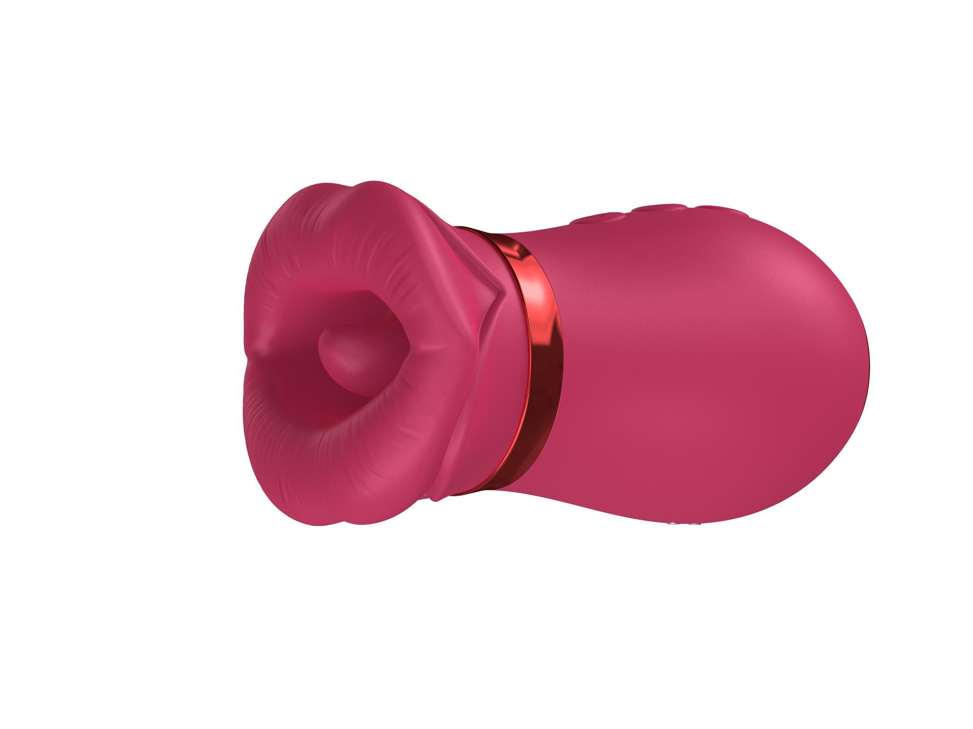 Stymulator łechtaczki Air Tongue 360 Vibe – ssanie i język — zdjęcie 3