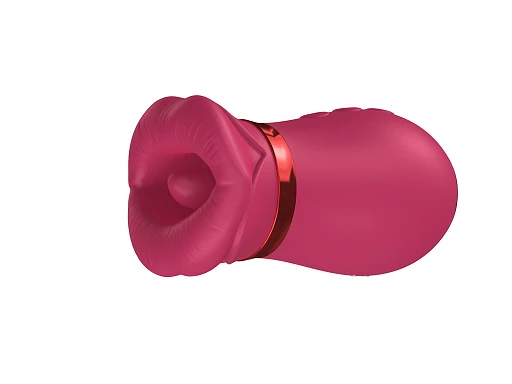Stymulator łechtaczki Air Tongue 360 Vibe – ssanie i język — zdjęcie 3