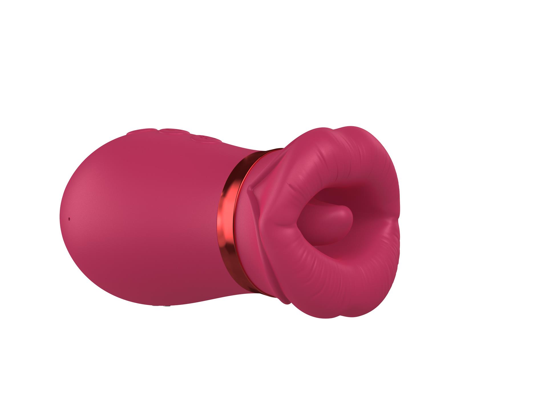 Stymulator łechtaczki Air Tongue 360 Vibe – ssanie i język — zdjęcie 4
