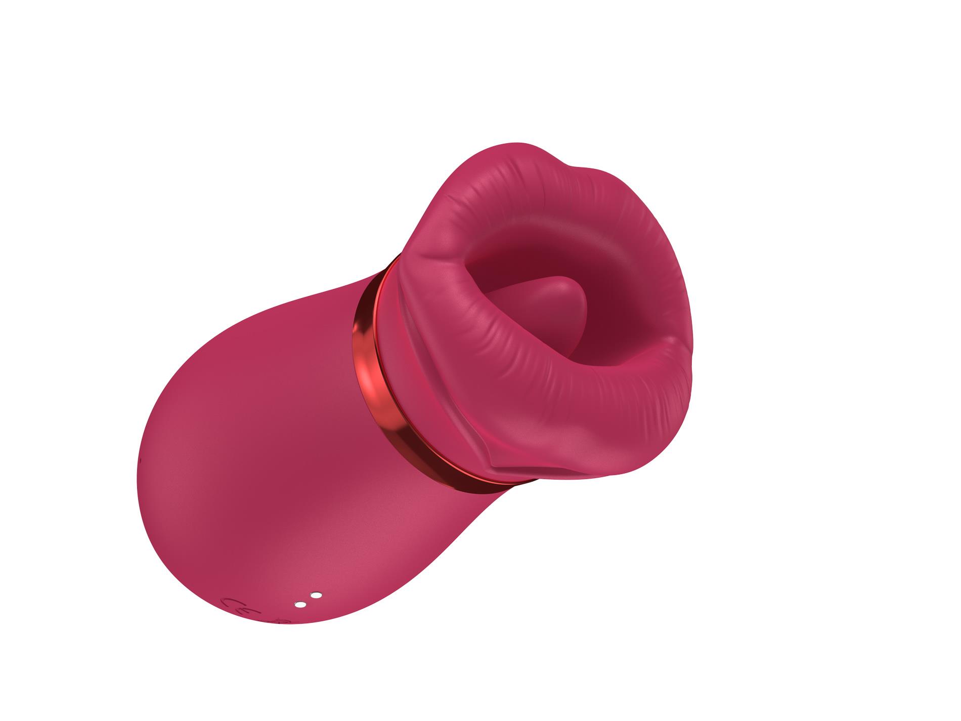 Stymulator łechtaczki Air Tongue 360 Vibe – ssanie i język — zdjęcie 5