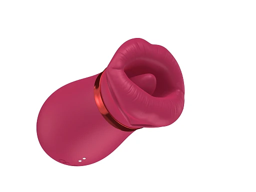Stymulator łechtaczki Air Tongue 360 Vibe – ssanie i język — zdjęcie 5