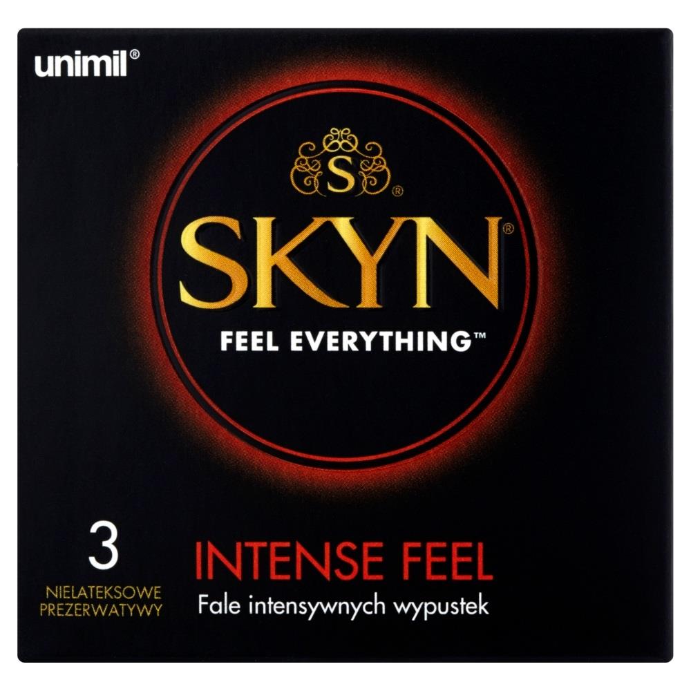 Prezerwatywy Skyn Intense Feel - fale wypustek — zdjęcie 2