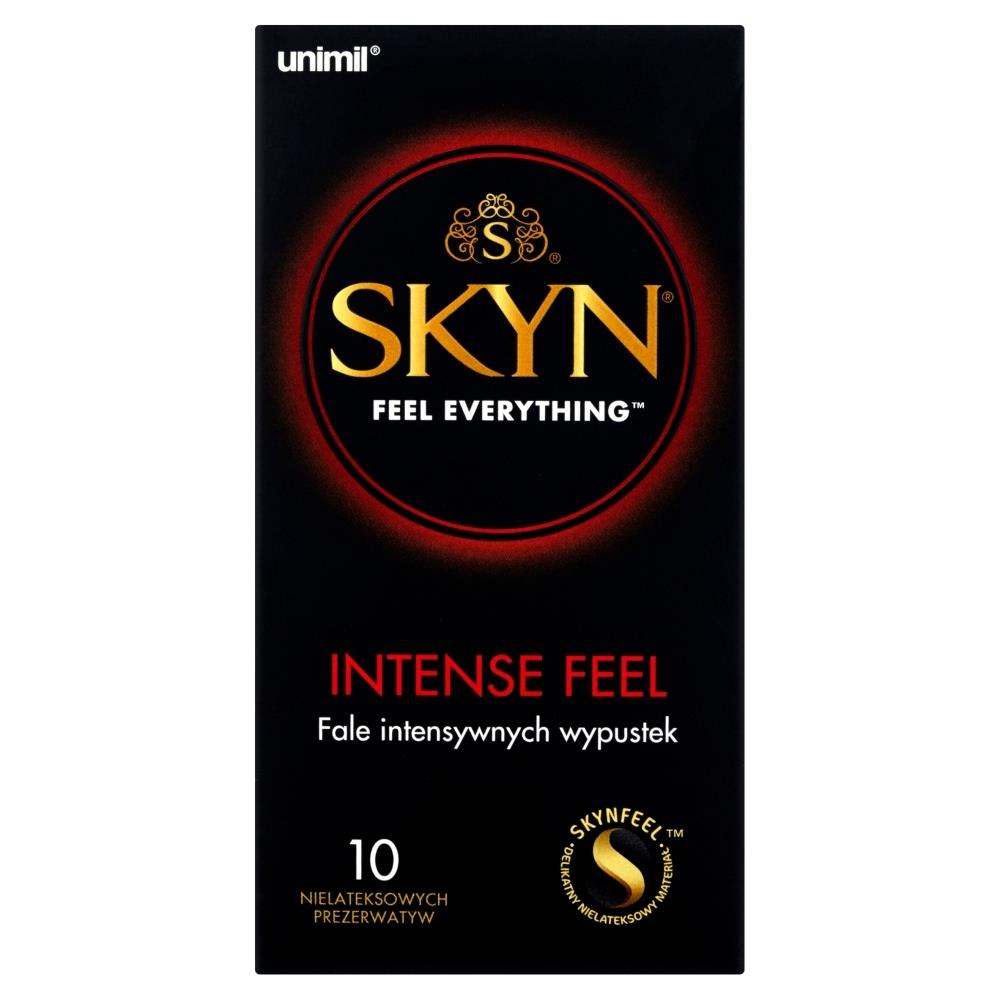 Prezerwatywy Skyn Intense Feel - fale wypustek — zdjęcie 2