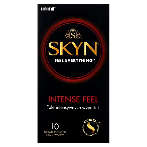 Prezerwatywy Skyn Intense Feel - fale wypustek — zdjęcie 2