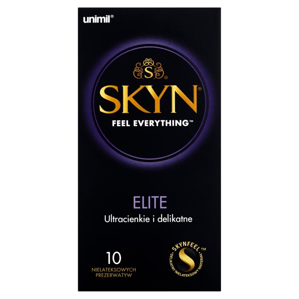 Prezerwatywy Skyn Elite 10 sztuk - ultracienkie i delikatne — zdjęcie 2