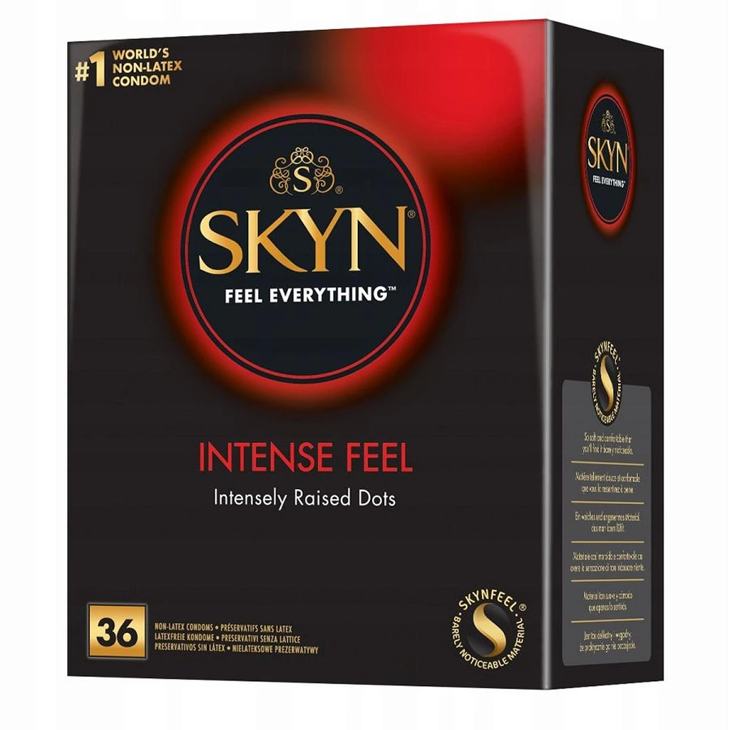 Prezerwatywy SKYN Feel Everything Intense nielateksowe 36 szt.