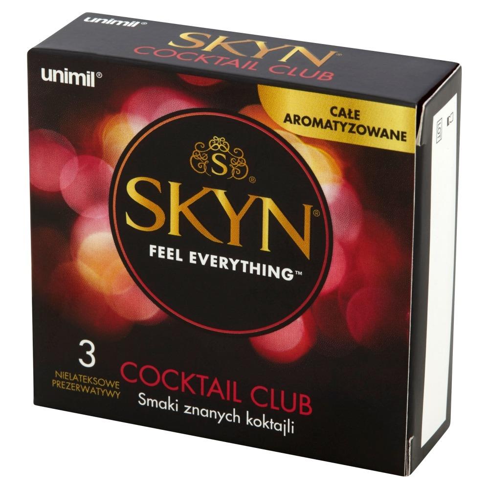 Prezerwatywy SKYN Cocktail Club - aromatyzowane, nielateksowe — zdjęcie 1