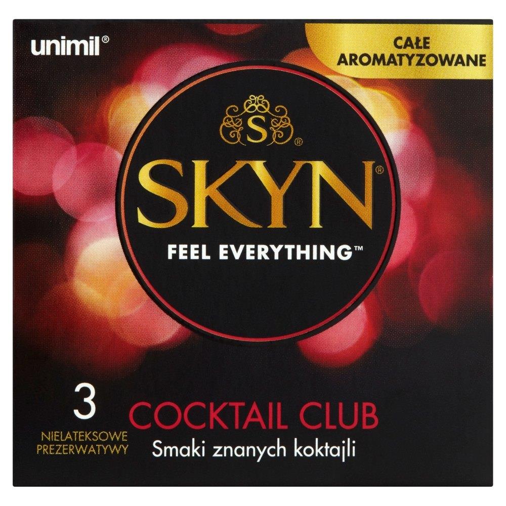 Prezerwatywy SKYN Cocktail Club - aromatyzowane, nielateksowe — zdjęcie 2