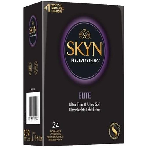 Prezerwatywy SKYN Elite 24 - ultracienkie i ultramiękkie