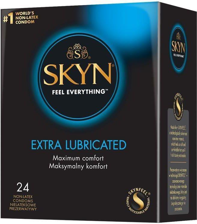 Prezerwatywy SKYN Extra Lubricated - bezlateksowe, 24 szt. — zdjęcie 1