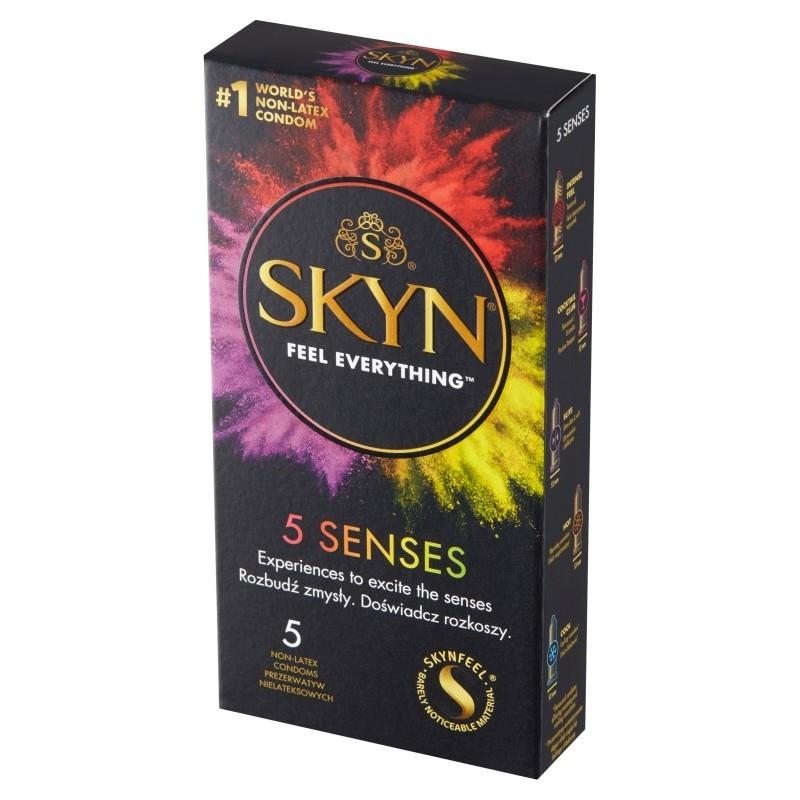 Prezerwatywy Skyn 5 Senses - naturalne doznania — zdjęcie 1