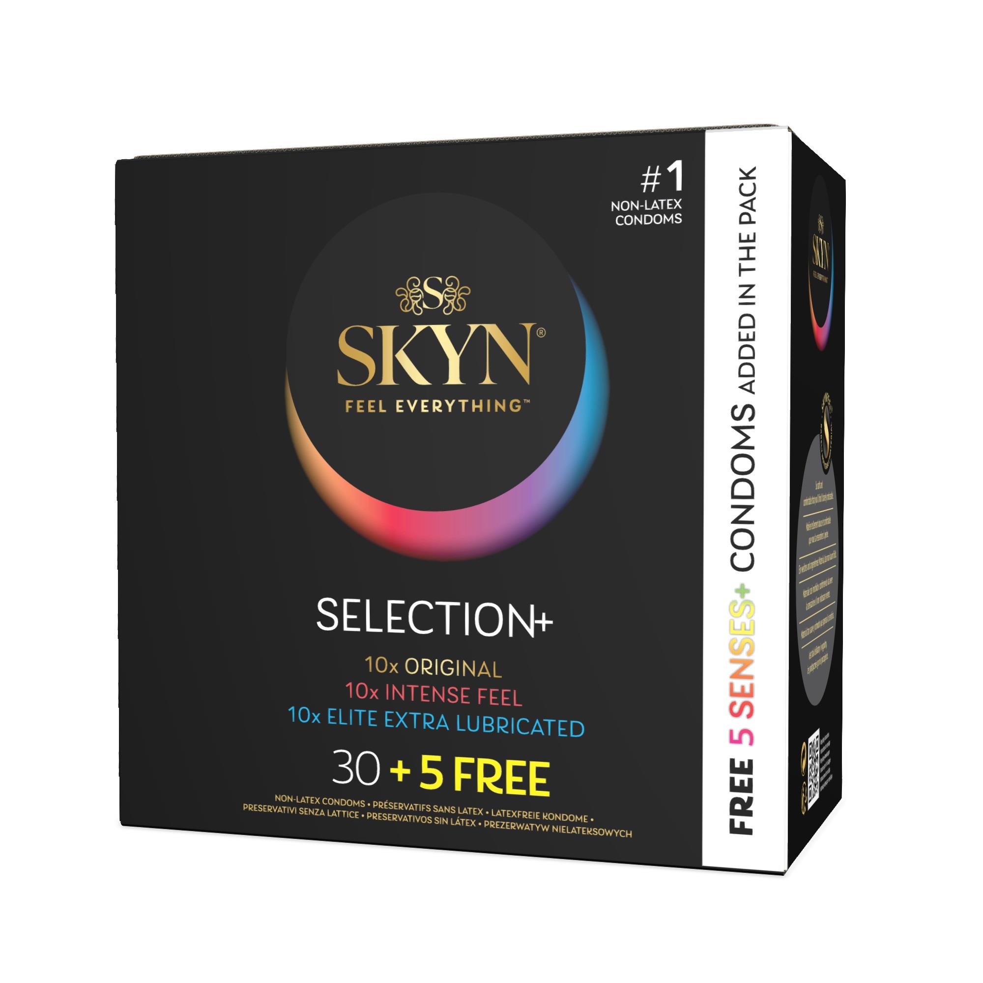 Prezerwatywy SKYN Selection+ - bez lateksu, 35 sztuk — zdjęcie 1