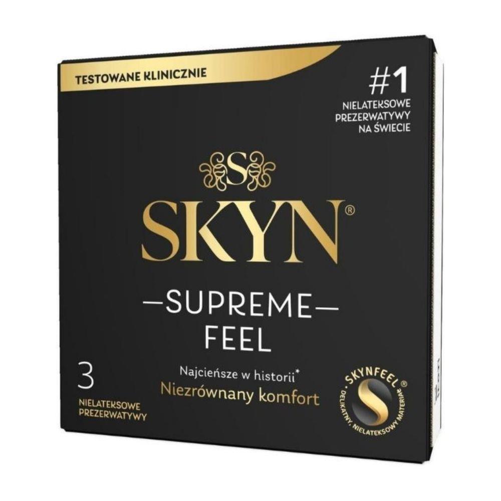 Prezerwatywy Skyn Supreme Feel - ultracienkie, nielateksowe — zdjęcie 1