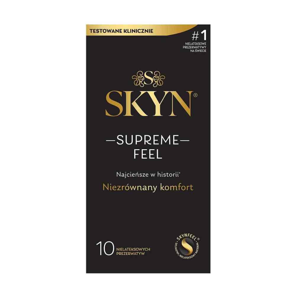 Prezerwatywy SKYN Supreme Feel - ultracienkie i naturalne — zdjęcie 1