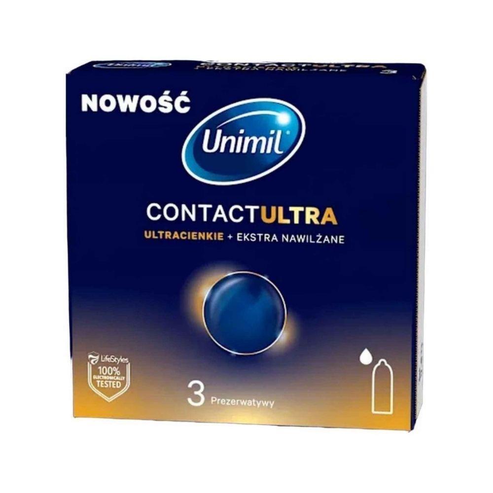 Prezerwatywy Contact Ultra - ultracienkie i nawilżane — zdjęcie 1