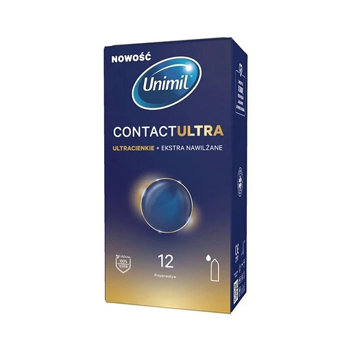 Prezerwatywy Contact Ultra - ultracienkie i nawilżane