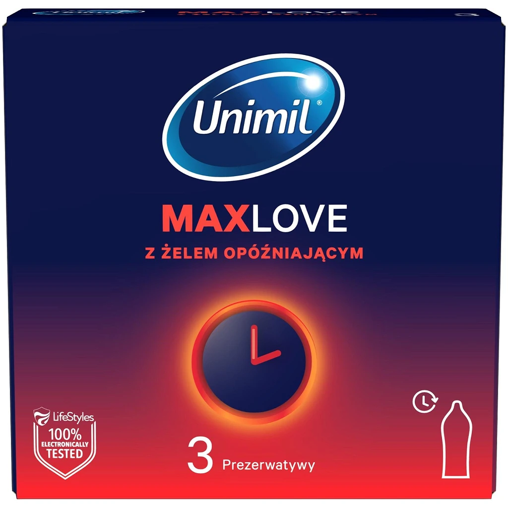 Prezerwatywy Max Love - opóźniające wytrysk