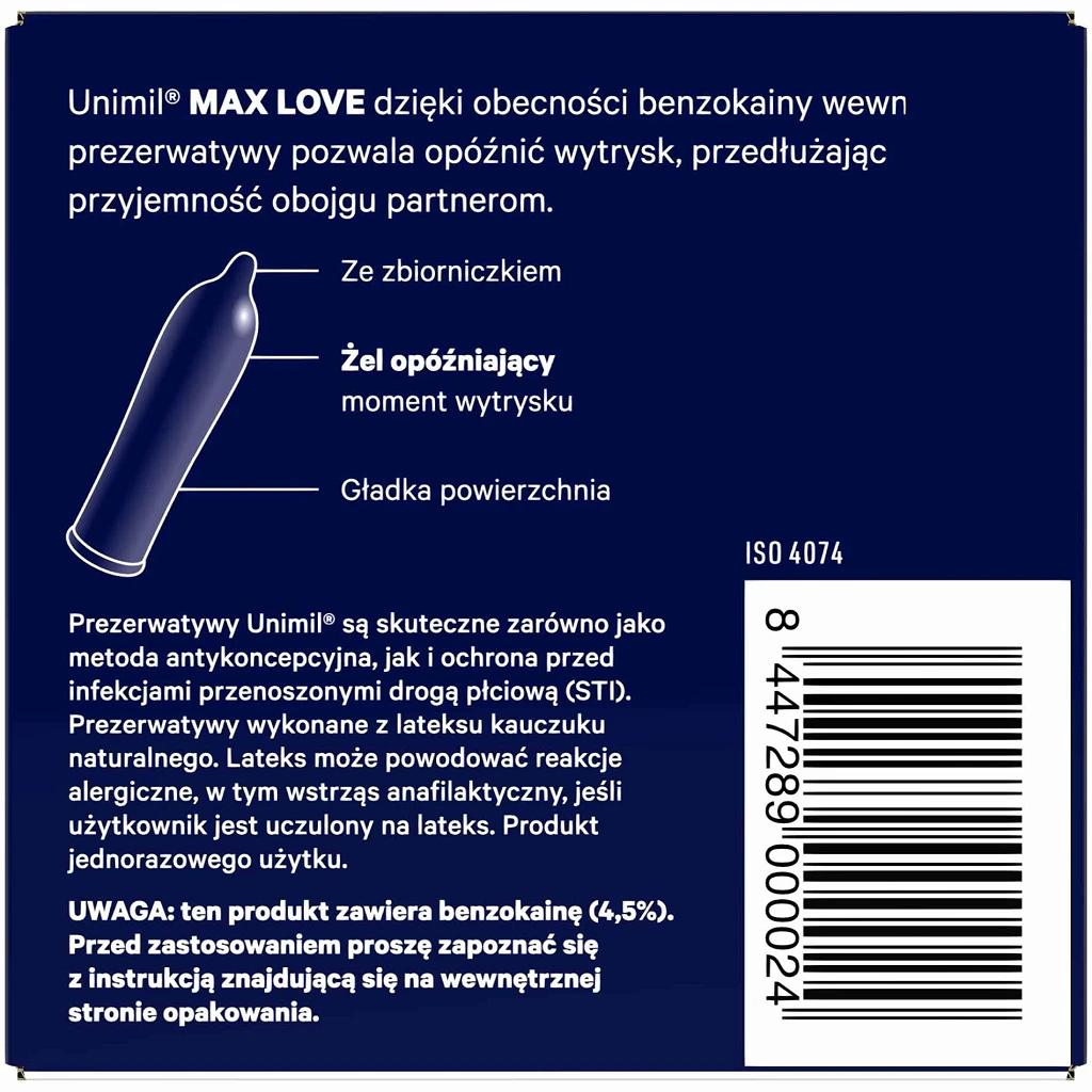 Prezerwatywy Max Love - opóźniające wytrysk — zdjęcie 2