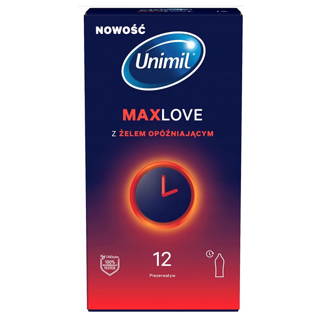 Prezerwatywy Max Love - opóźniające wytrysk