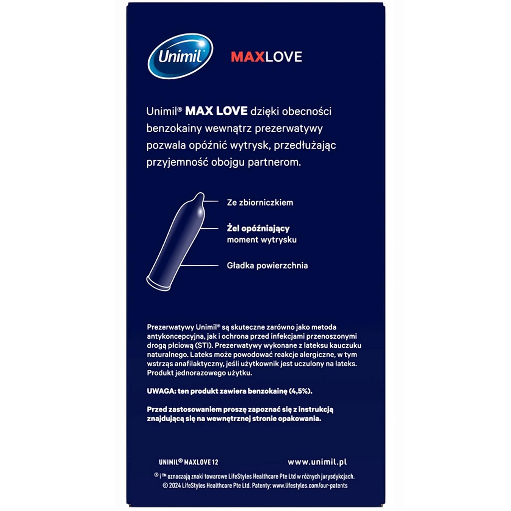 Prezerwatywy Max Love - opóźniające wytrysk — zdjęcie 3