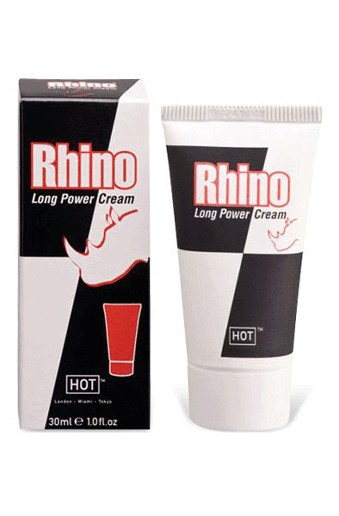 Krem opóźniający Rhino Long Power - znieczulający, 30 ml — zdjęcie 1