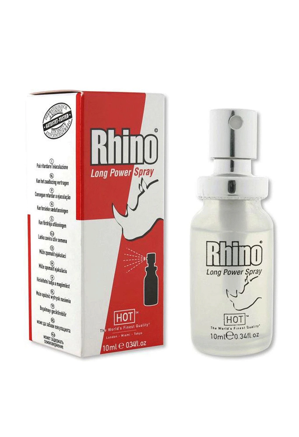 Żel Rhino Long Power Spray - przedłużający wytrysk