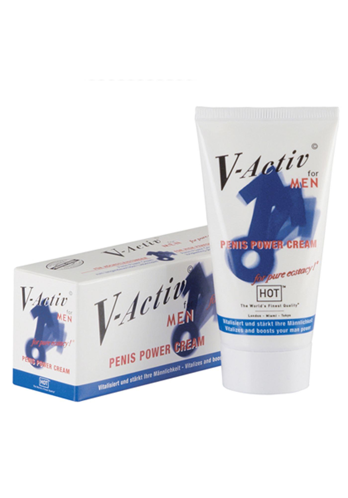 Krem intymny V-Activ – dla mężczyzn, 50 ml — zdjęcie 1