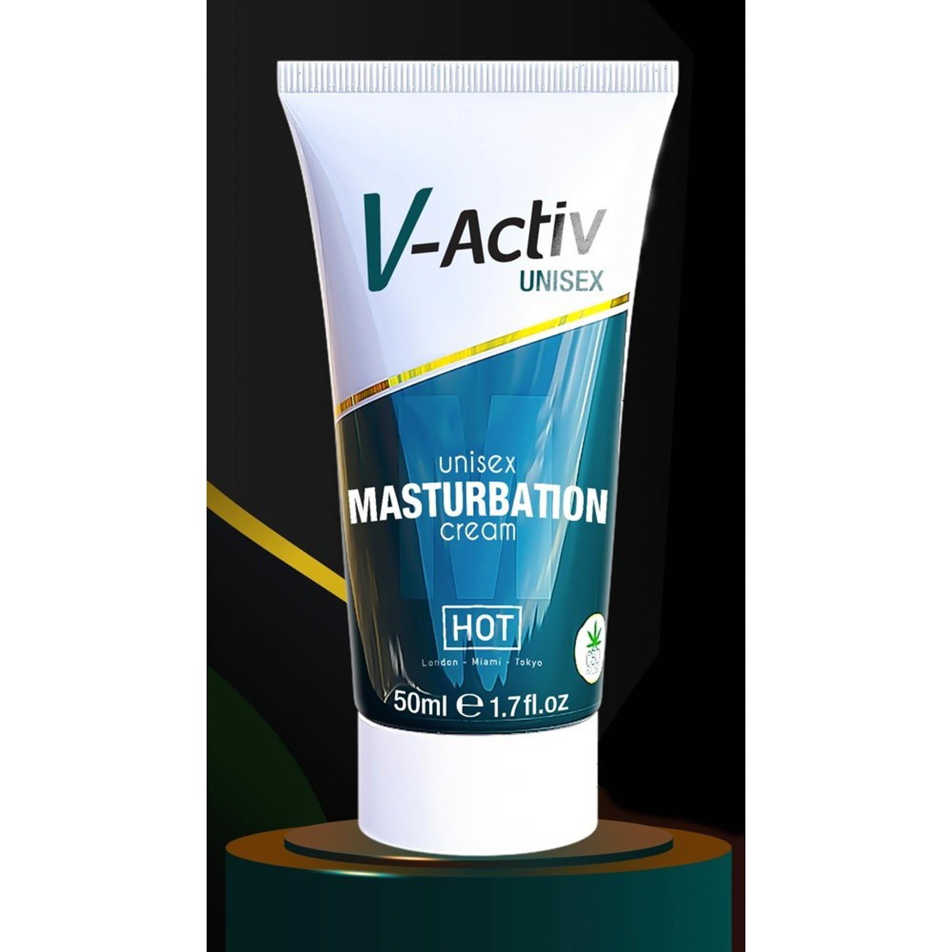 Krem do masturbacji V-Activ – CBD, rozgrzewający, 50 ml — zdjęcie 2