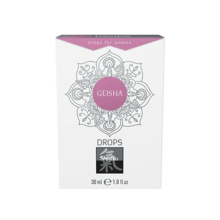 Afrodyzjak w kroplach dla kobiet GEISHA - granat i damiana, 30 ml