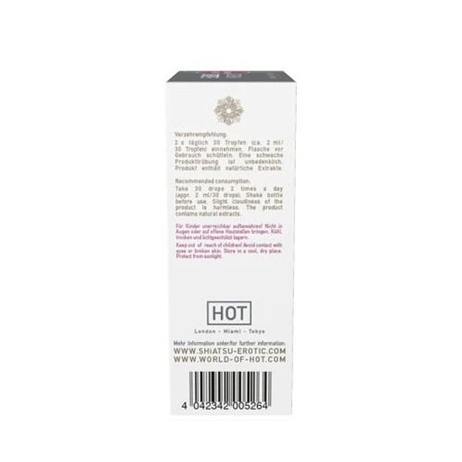 Afrodyzjak w kroplach dla kobiet GEISHA - granat i damiana, 30 ml — zdjęcie 4