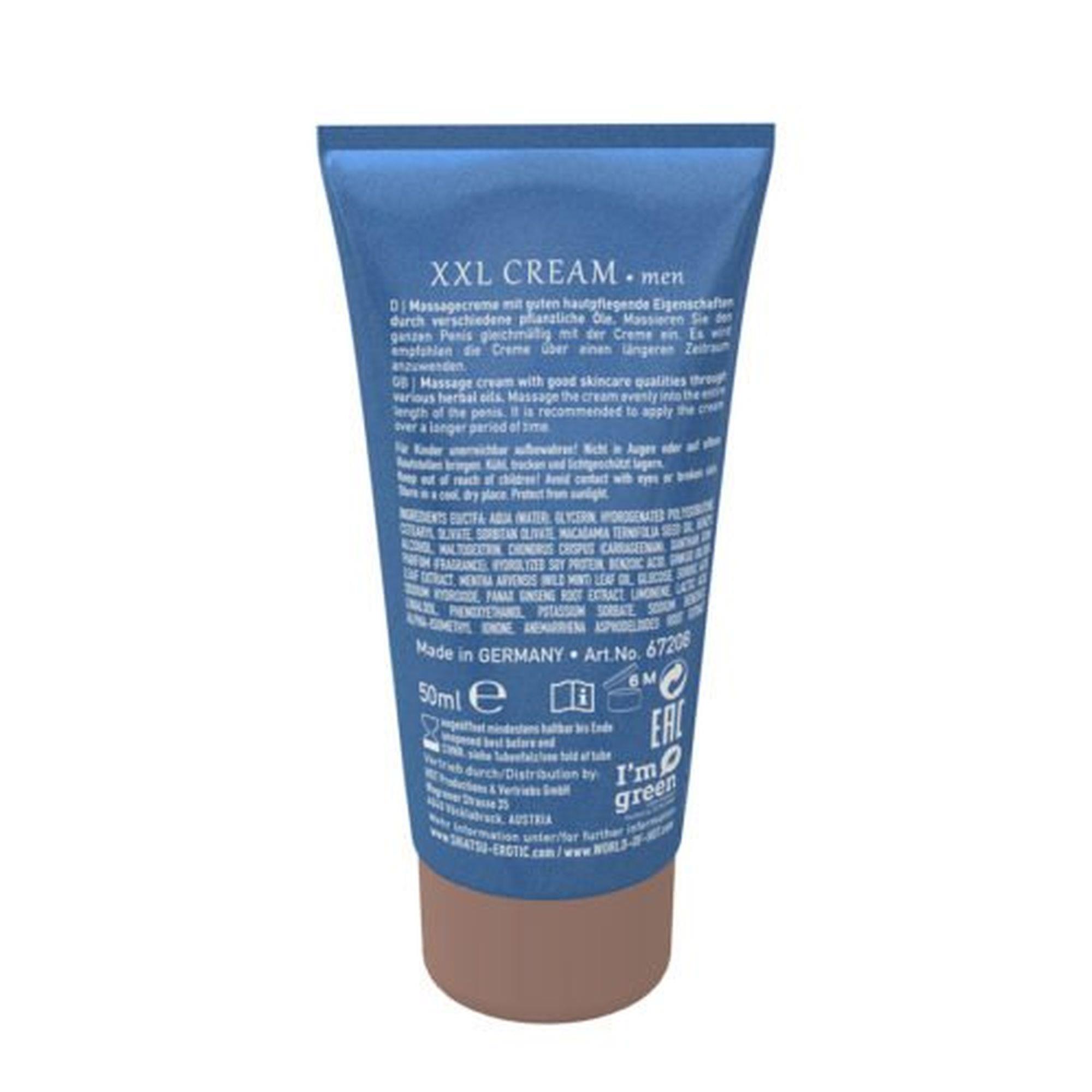 Krem do masażu penisa XXL Cream Men - olejki roślinne, 50 ml — zdjęcie 6