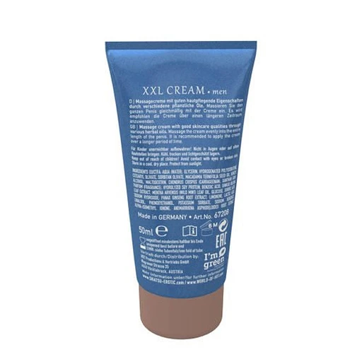 Krem do masażu penisa XXL Cream Men - olejki roślinne, 50 ml — zdjęcie 6