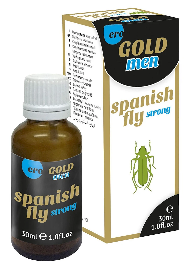 Krople Spanish Fly Men Gold Strong - suplement diety, 30 ml
