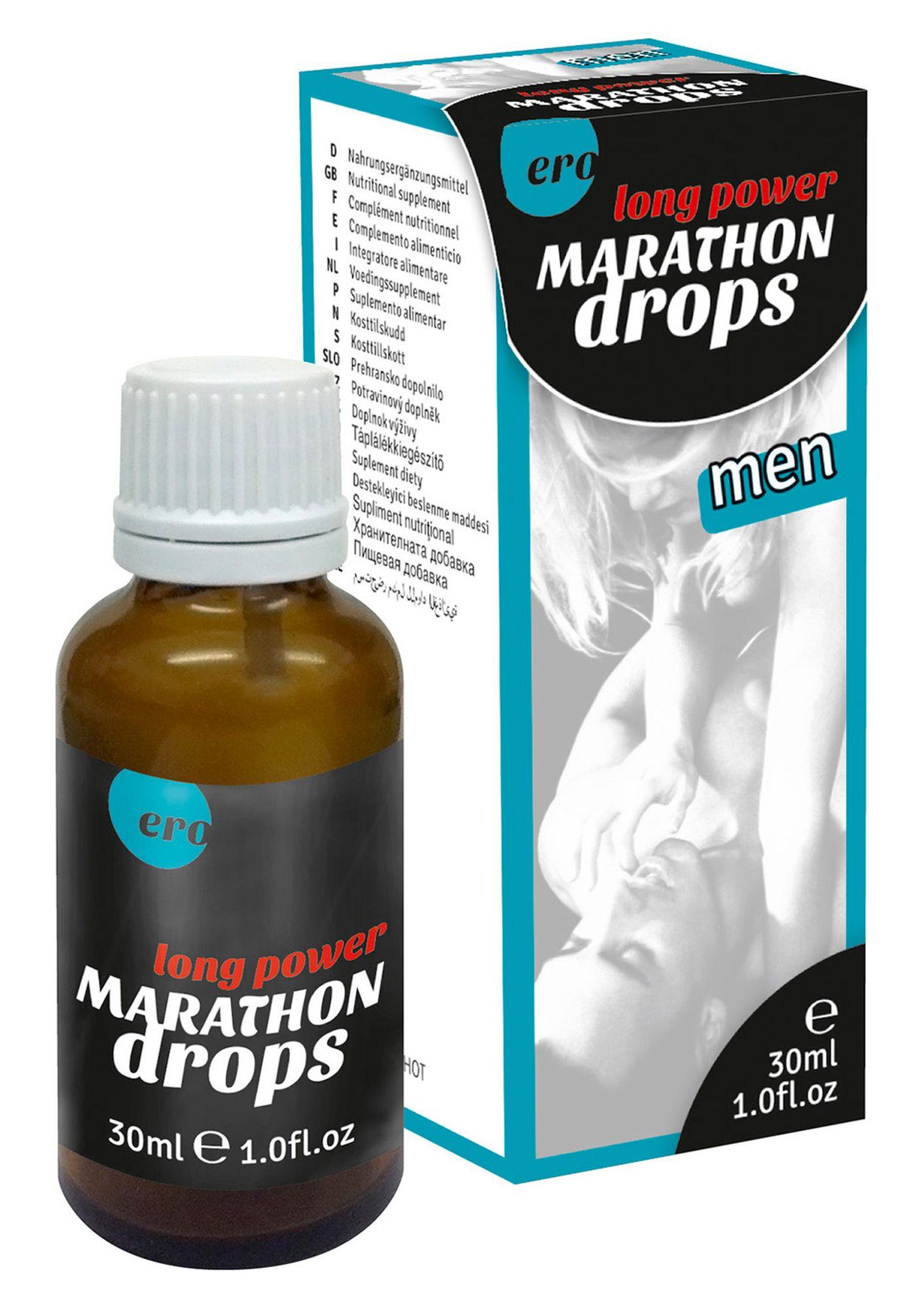 Krople Marathon Men Drops – suplement diety, 30 ml — zdjęcie 1