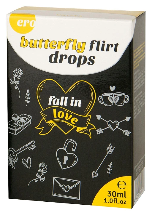 Krople Butterfly Flirt Drops – suplement diety dla par, 30 ml — zdjęcie 2