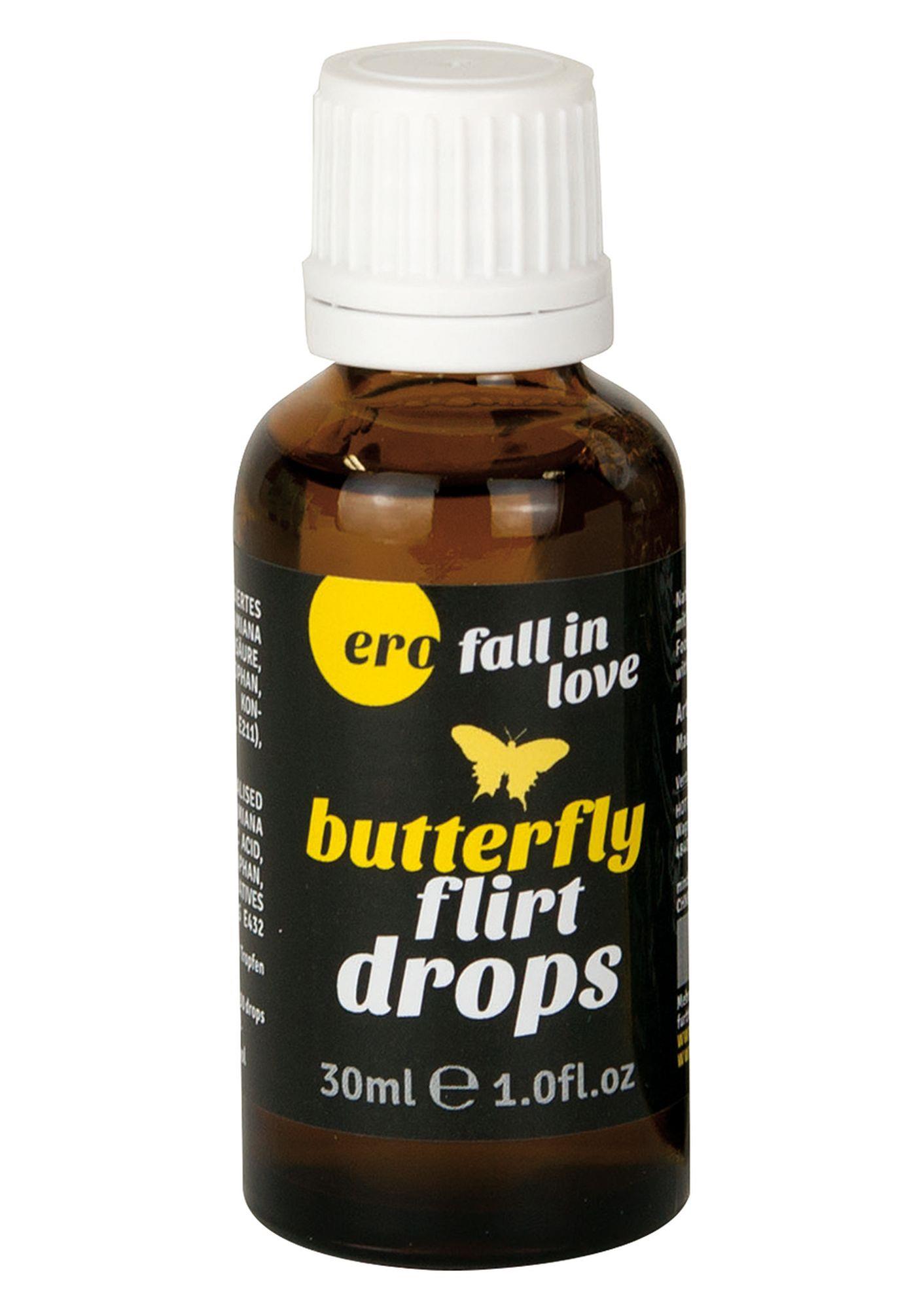 Krople Butterfly Flirt Drops – suplement diety dla par, 30 ml — zdjęcie 1