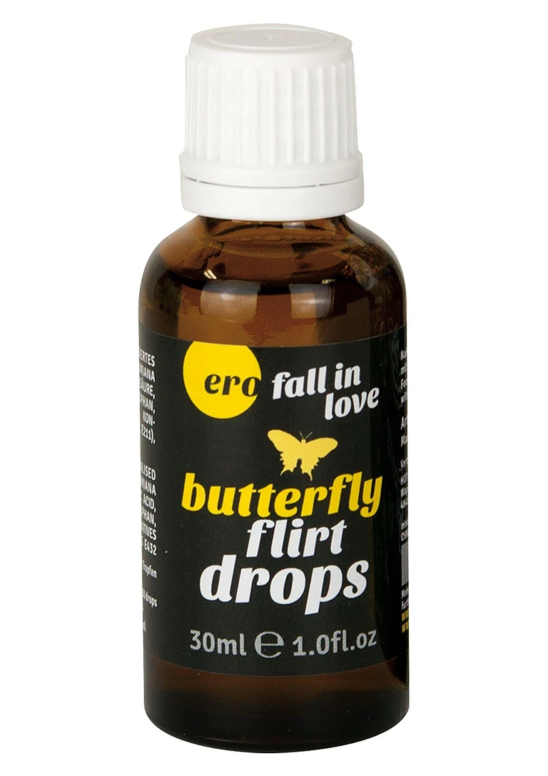 Krople Butterfly Flirt Drops – suplement diety dla par, 30 ml