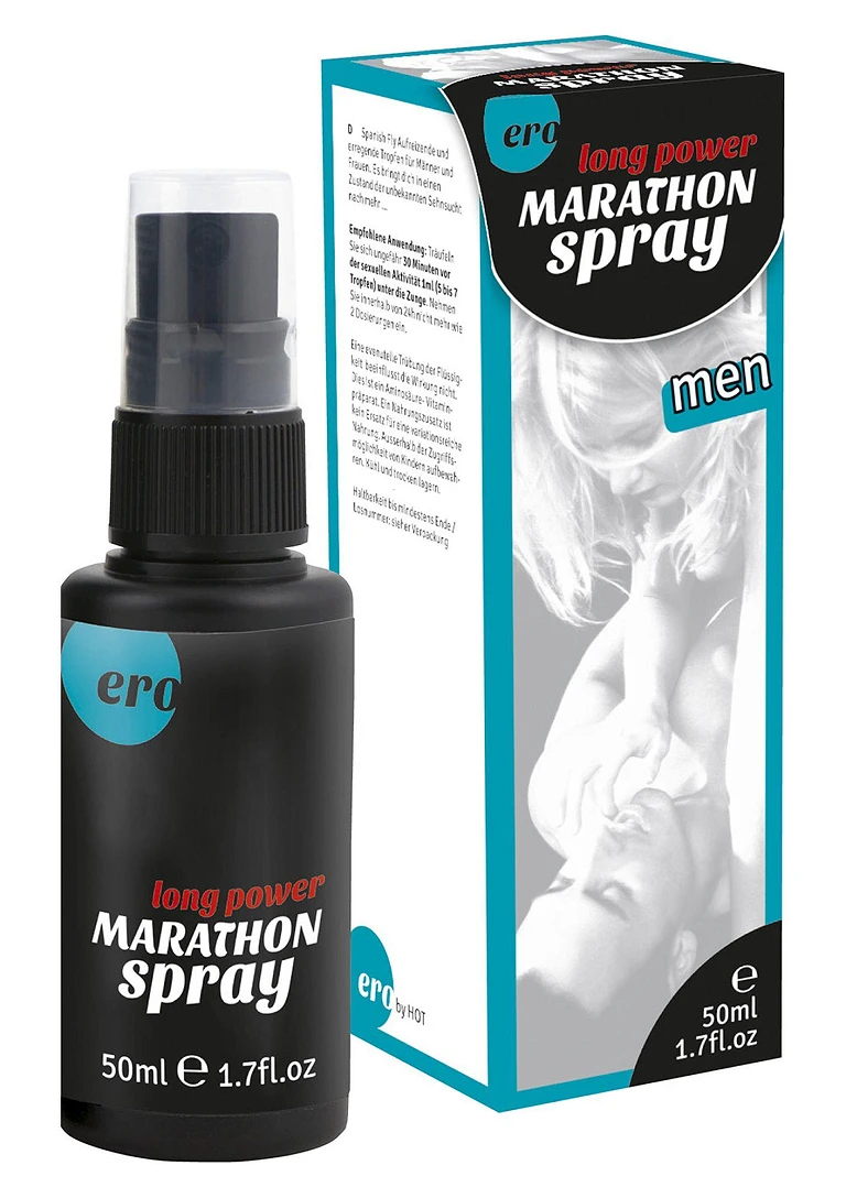 Spray opóźniający Marathon Long Power - dla mężczyzn, 50 ml