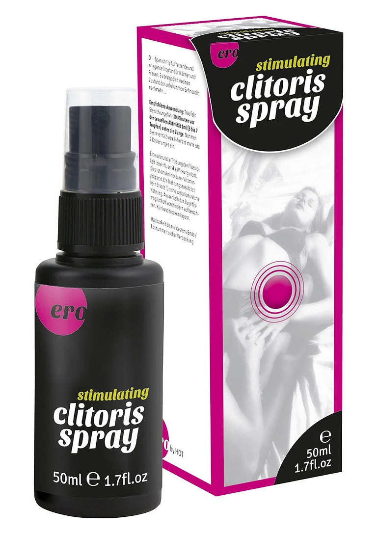 Spray stymulujący na łechtaczkę - naturalne składniki, 50 ml