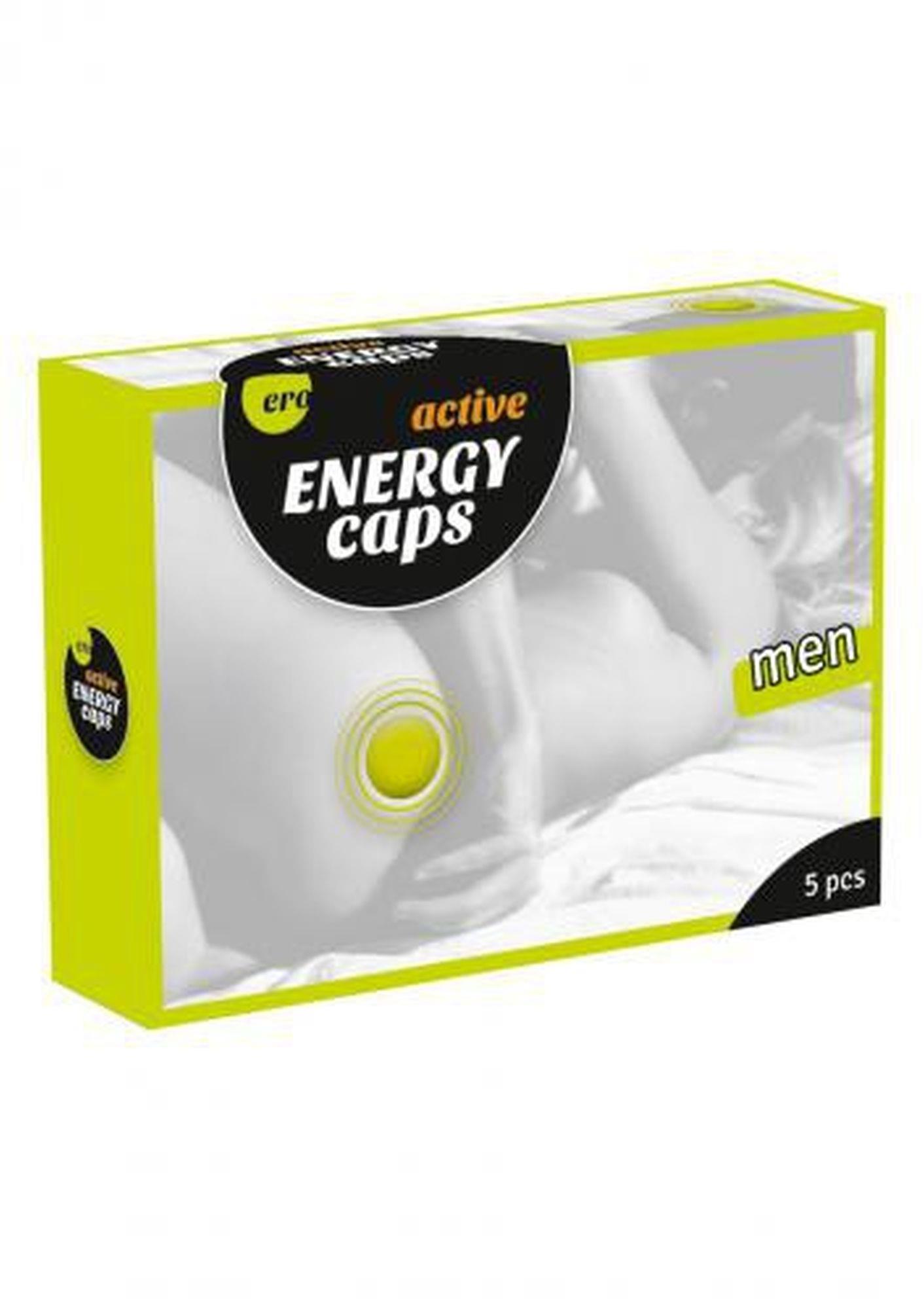 Suplement diety Energy Caps Men - 5 kapsułek, witaminy B6 i B12 — zdjęcie 1