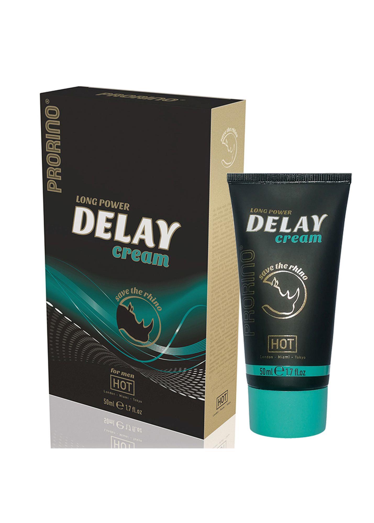 Krem opóźniający wytrysk Prorino Long Power Delay, 50 ml — zdjęcie 1