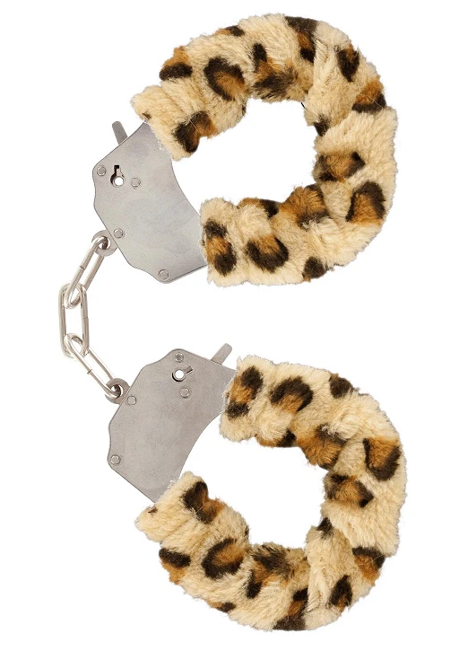Kajdanki z futerkiem Furry Fun Cuffs – panterka