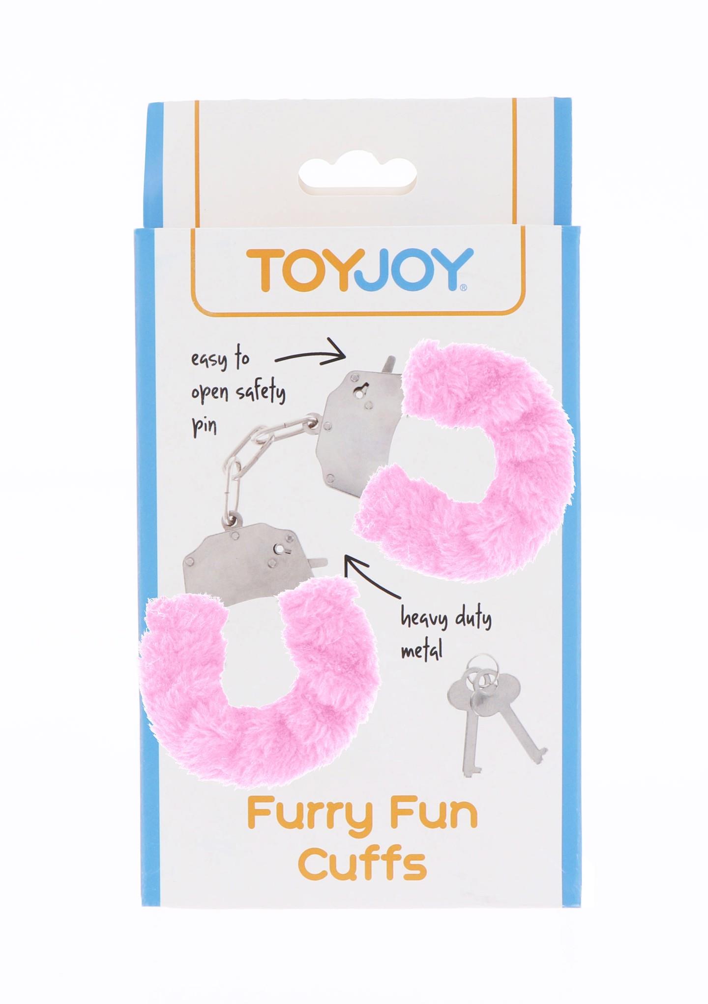 Kajdanki z futerkiem Furry Fun Cuffs