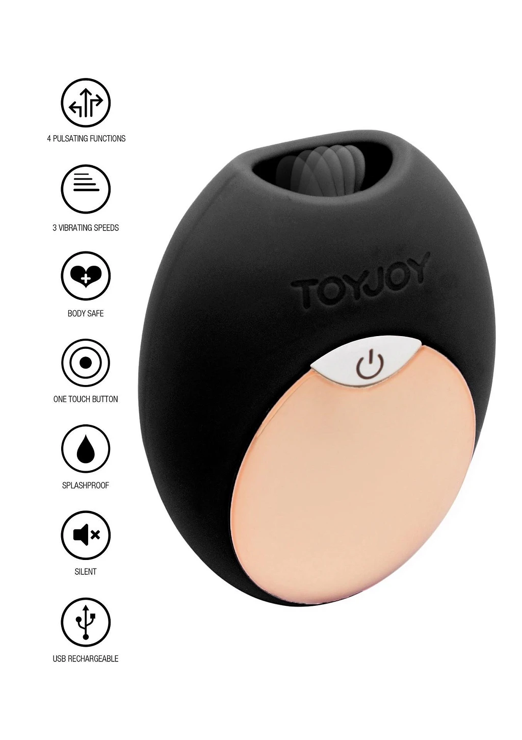 Stymulator łechtaczki Diva Mini Tongue – 7 cm, 3 prędkości — zdjęcie 4