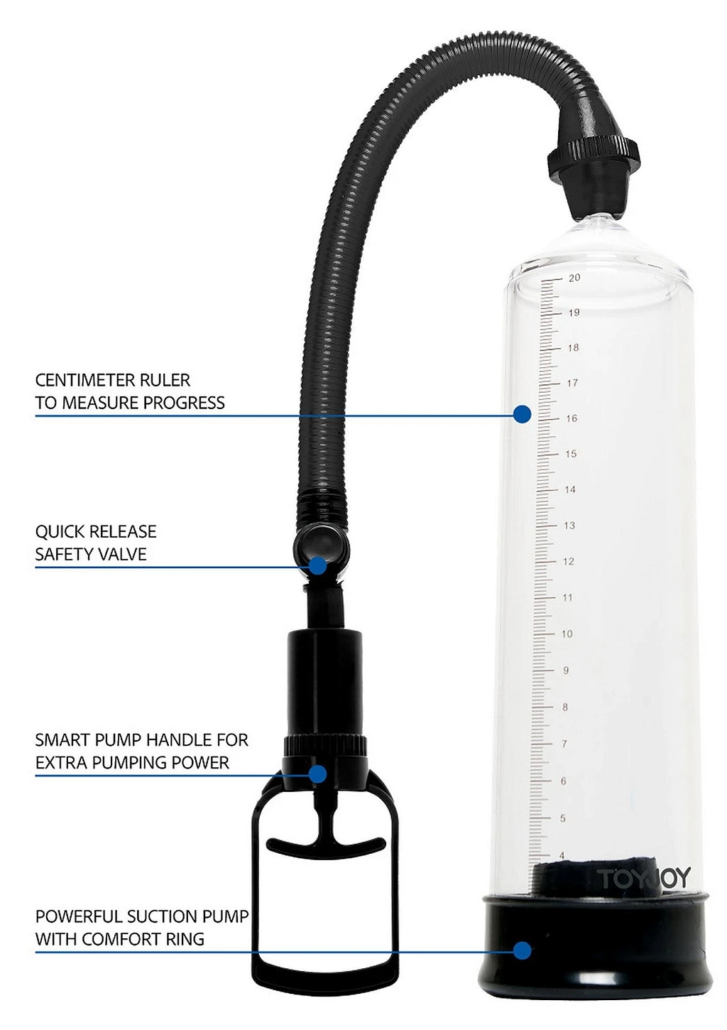 Pompka próżniowa Power Pump Black - PVC — zdjęcie 3