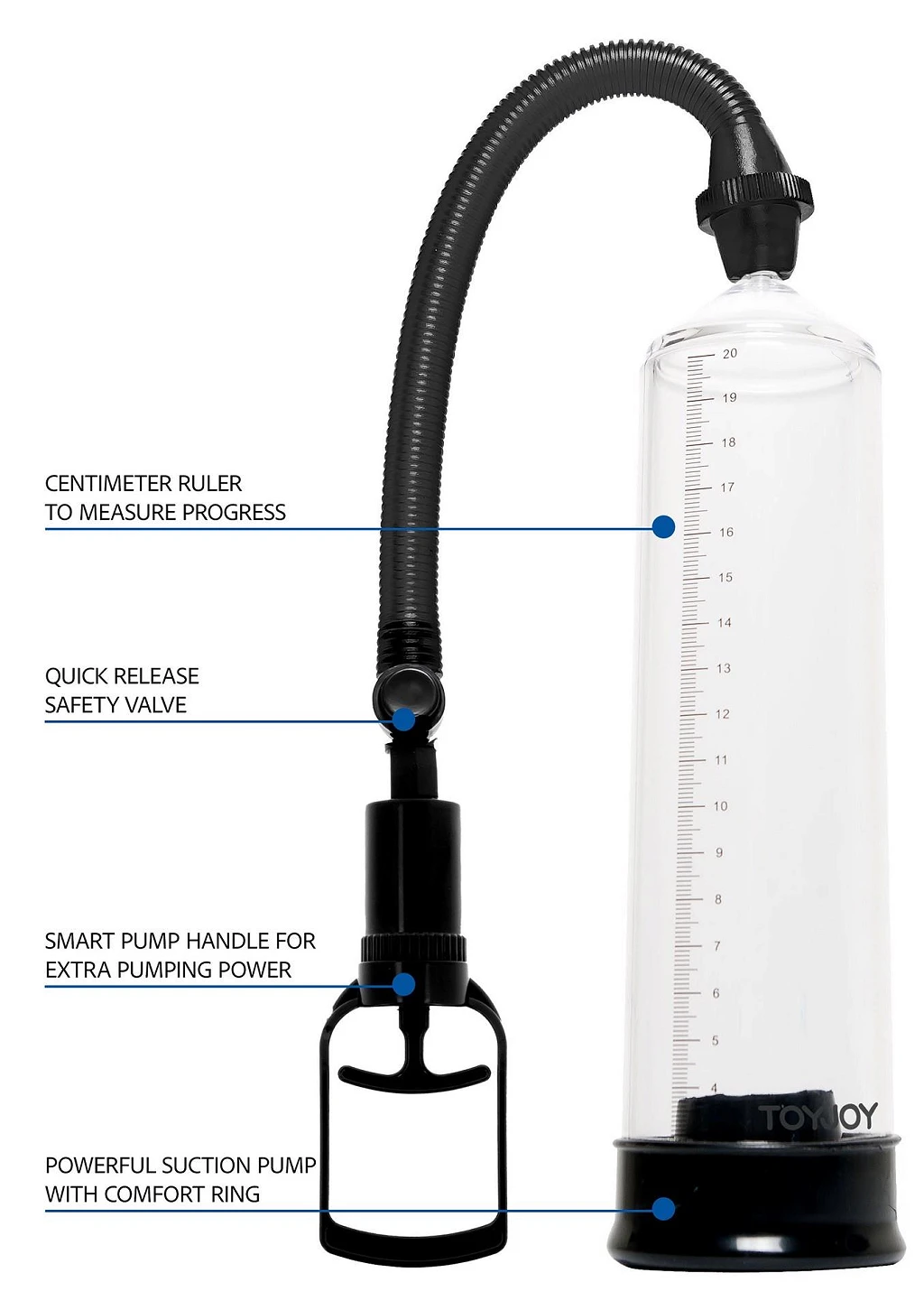 Pompka próżniowa Power Pump Black - PVC — zdjęcie 5